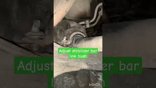 Adjust stabilizer bush Hundai Sonata suspensionparts automobile dammam اكسبلور machine [upl. by Abbotsun]