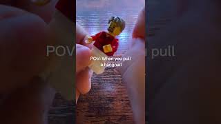 POV when you pull hangnail meme lego credits Ryanhdlombard [upl. by Ococ]