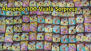 ABRIENDO 100 VUALÁ SORPRESA DE BOB ESPONJA [upl. by Jacquette]