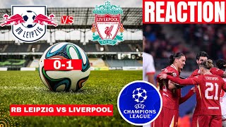 RB Leipzig vs Liverpool 01 Live Stream Champions league Football UCL Match Score Highlights Vivo [upl. by Standush]