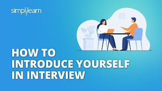 How To Introduce Yourself in Interview  Most Common Interview Question  Shorts  Simplilearn [upl. by Hamilton752]