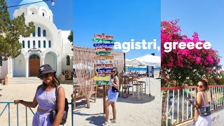 VLOG • a chill day at Agistri Greece [upl. by Nirhtak]