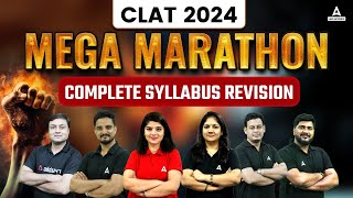 CLAT 2024  Complete Syllabus Revision for CLAT Exam  CLAT 2024 Preparation [upl. by Obau]