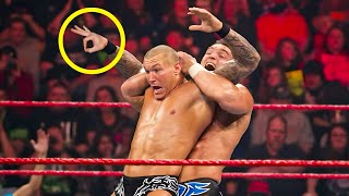 WWE Secret Hand Signals and Their Meanings [upl. by Deerc]