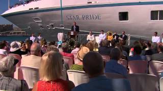 Windstar Cruises  Star Pride Christening [upl. by Aloise]