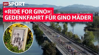 Gedenkfahrt für Gino Mäder  SRF Sport [upl. by Eserahc]