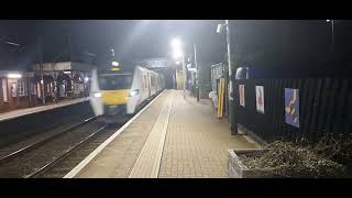 trains at welwyn north [upl. by Llerrad]