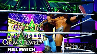 LA Knight vs Andrade vs Carmelo Hayes — United States Championship Match WWE Crown Jewel 2024 [upl. by Anoniw]