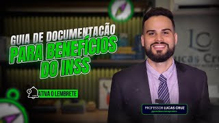 Guia de Documentação para Benefícios do INSS  Live 131 [upl. by Drusy]