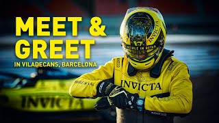 Invicta in Barcelona  Meeting a talented Formula 2 driver 🤩🔥 [upl. by Dnomde]