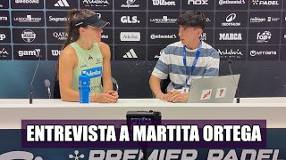 ENTREVISTA A MARTITA ORTEGA quotSOFÍA ME APORTAquot [upl. by Orwin357]