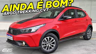 NOVO FIAT ARGO TREKKING CVT 2023 MELHOROU DEMAIS E MOSTRASE BOA OPÇÃO ENTRE OS HATCHS POPULARES [upl. by Gilberto]