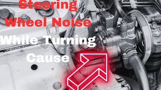 Noise When Turning Steering Wheel While Stationary Causes [upl. by Ahsac]