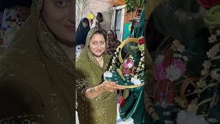 Nand ki Mehndi Ceremony short mehndi mehndiceremony sasuralvlog [upl. by Hras]