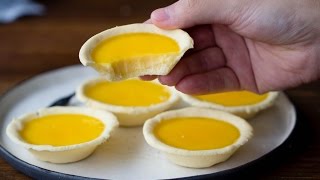 Egg Tart Recipe 港式蛋挞 [upl. by Norry39]