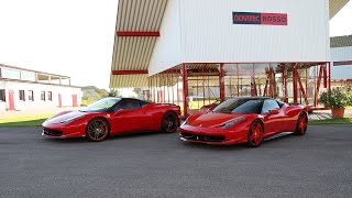 Novitec Rosso Ferrari 458 Italia quot THE TWINS quot [upl. by Einnhoj]