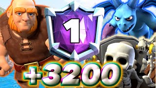 🏆3200 with Giant Graveyard deck😉Clash Royale [upl. by Guendolen425]