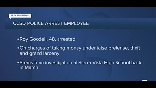 CCSDPD Clark County School District employee arrested [upl. by Cynera423]