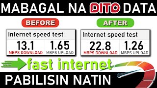 New APN for DITO Sim Fast Internet  Highspeed DATA Settings 2024 [upl. by Daggna77]