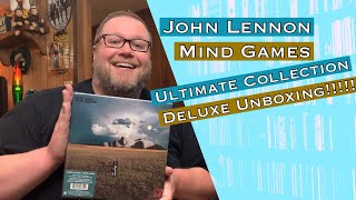 John Lennon Mind Games Ultimate Collection Deluxe Box Unboxing [upl. by Lemmy]