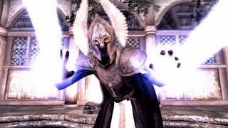 Skyrim Mod of the Day  Episode 120 Fountain Guard Armor Lord of the Rings [upl. by Attirb483]