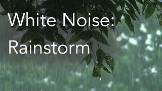 Rainstorm Sounds for Relaxing Focus or Deep Sleep  Nature White Noise  8 Hour Video [upl. by Reiniar216]