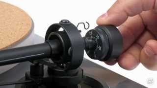 Tonearm Setup Video For ProJect Debut Carbon  Music Hall MMF 22 [upl. by Asiulana]