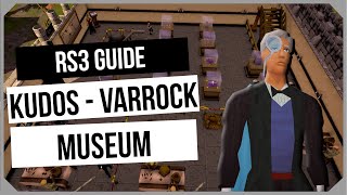 RS3 ALL Kudos  Varrock Museum Guide  Ironman Friendly  RuneScape 3 [upl. by Siurad]