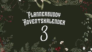 Plannerbuddy Adventskalender 2023  Türchen 3 [upl. by Pronty777]