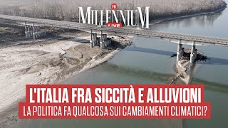 LItalia fra siccità e alluvioni La politica fa qualcosa sui cambiamenti climatici [upl. by Aicarg299]