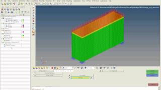 Topology Optimization setup demonstration in HyperMesh 110 [upl. by Ahc]