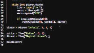 How to make a Python RPG  Part 5 [upl. by Kyl]