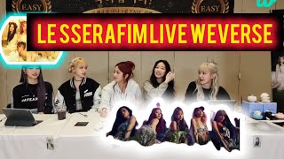 LE SSERAFIM WEVERSE LIVE 25022024 [upl. by Adliw]