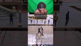 Bro was Flabbergasted on NBA2K25 😂shorts 2k25 nba2k25 [upl. by Uhp]