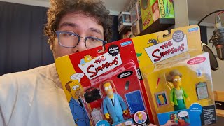 Abriendo playmate de los simpsons Edna Krabappel y Herb Powel 24 años de antiguedad [upl. by Nolitta566]