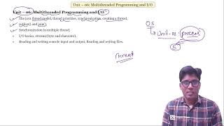 LECTURE01 II UNIT 06 II OOP Through JAVA [upl. by Nageem]