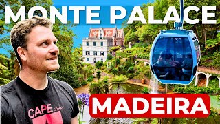 Riding The Funchal Cable Car To Monte Palace Garden Funchal Day Trip [upl. by Mart131]