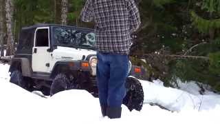 Jeep Off Road Adventures  Snow Jeep Part 1 [upl. by Yllaw674]