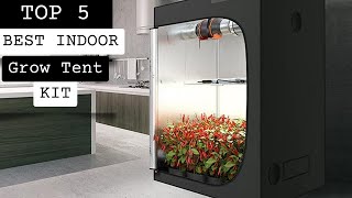 TOP 5 Best Indoor Grow Tent Kit 2024 [upl. by Etrem]