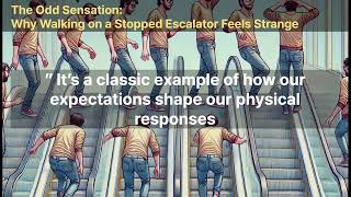 The Odd Sensation Why Walking on a Stopped Escalator Feels Strange [upl. by Parik]