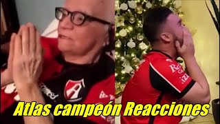 ASÍ REACCIONARON LOS AFICIONADOS DE ATLAS AL CAMPEONATO ATLAS CAMPEON REACCIONES ROMPE LA MALDICIÓN [upl. by Sirrad]