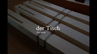 der Tisch 8 Einschneiden der Stilprofile [upl. by Arlie]