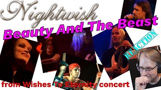 Nightwish  Beauty And The Beast  from Wishes To Eternity concert  reaction [upl. by Harad]