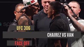 UFC 306  Edgar Chairez vs Joshua Van  Face Off Press Conference [upl. by Gilroy654]