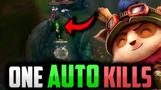 1 TEEMO AUTO KILLS NOW NEW ITEM PENETRATION MELTS Teemo Jungle Season 14 pre  League of Legends [upl. by Letsou446]