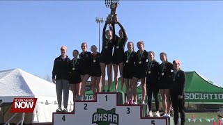 Minster Girls Captures Fourth Straight DIV III State Title Crestview Boys Finished DIVIII State [upl. by Ahsinit]