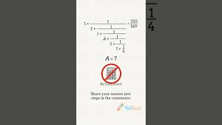 Grade 5 Math Olympiad mathpuzzle fractiontricks improperfractions [upl. by Yerggoeg]