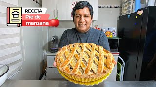 EL MEJOR Pie de Manzana CASERO 🍎 ¡Receta Super fácil y Rapida  💚 Mi Receta Mágica [upl. by Garrek]