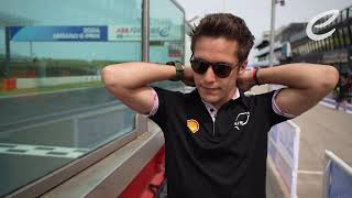 VIDEO SACHA FENESTRAZ PRE RACE MISANO EPRIX [upl. by Roseann]