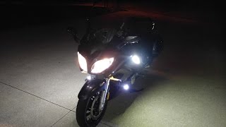 My new Yamaha FJR 1300 with mods [upl. by Retsevlis233]